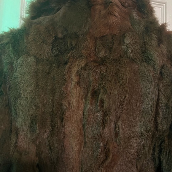 Vintage ‼️ Ladies full length rabbit coat - Picture 4 of 8